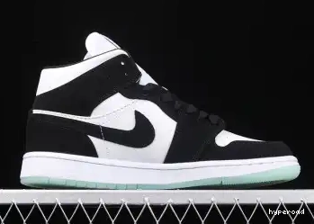 Hyperoad TINT AIR BLACK (GS) TEAL JORDAN 1 MID WHITE 0426